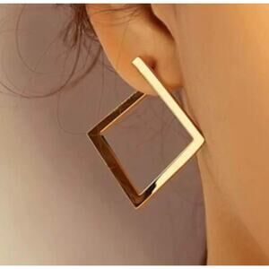 Square Split Earrings